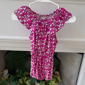 Hatley Pink Floral Off-Shoulder One-Piece